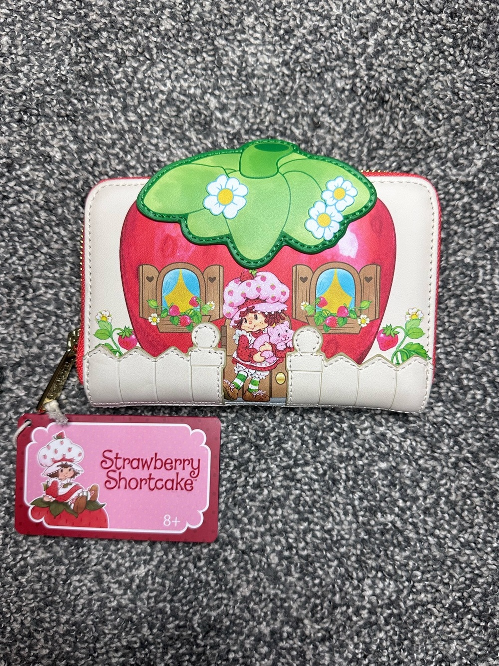 Strawberry Shortcake House Zip Around Loungefly Wallet